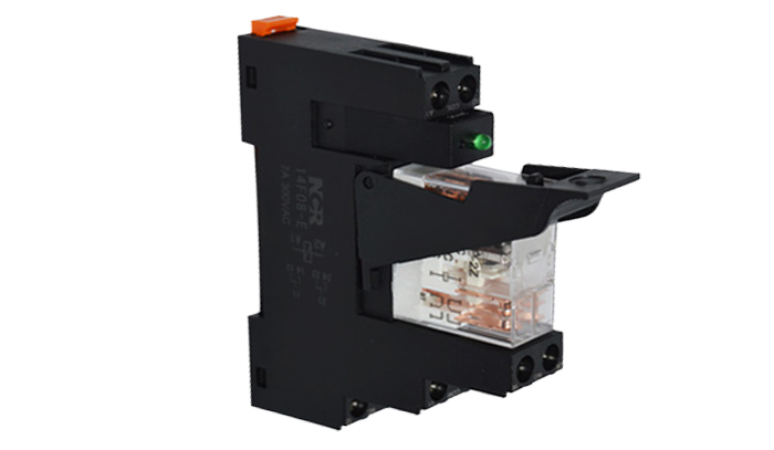  Реле промежуточное на DIN-рейку, 12V DC в сборе