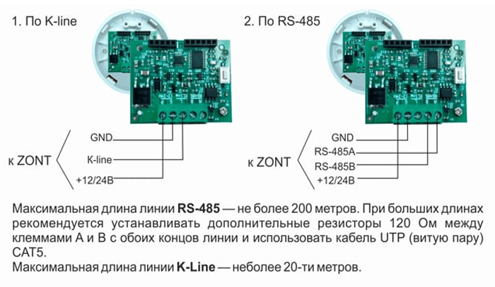 Датчик температуры и влажности ZONT МЛ-779